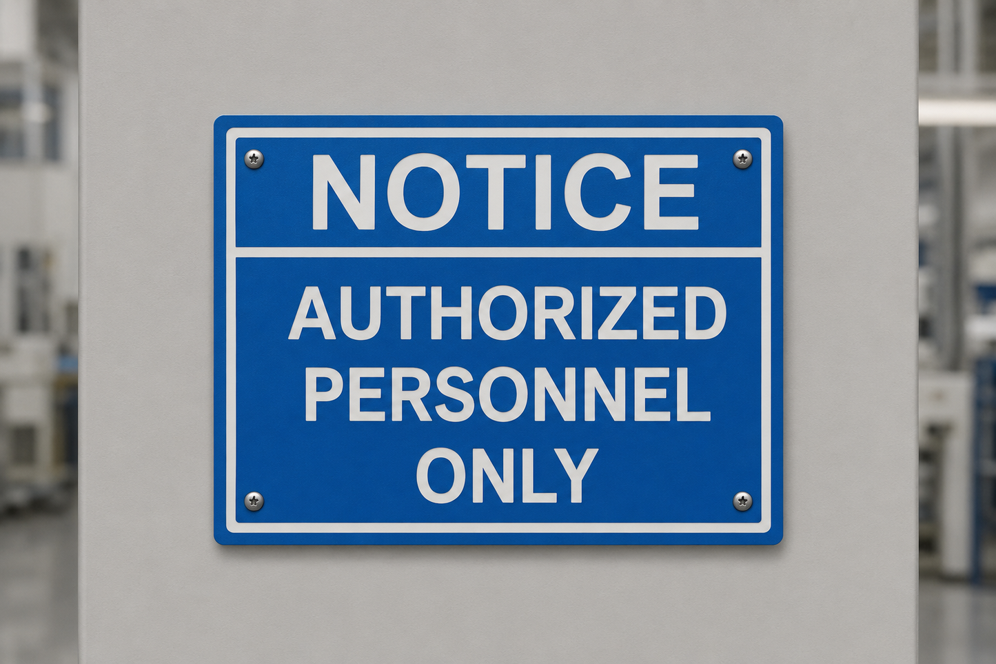 Authorized Personnel Only