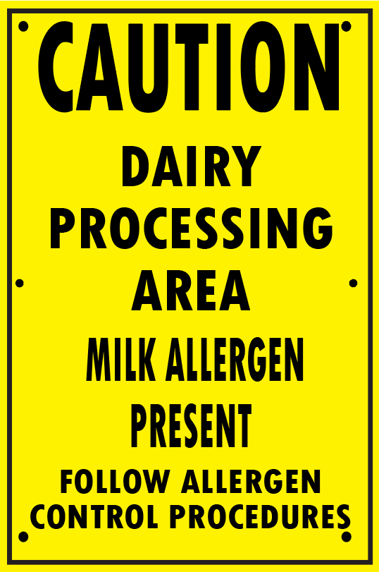 DAIRY PROCESSING AREA