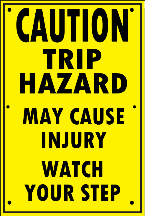 TRIP HAZARD
