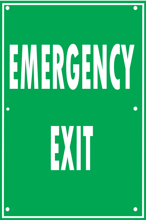 EMERGENCY EXIT