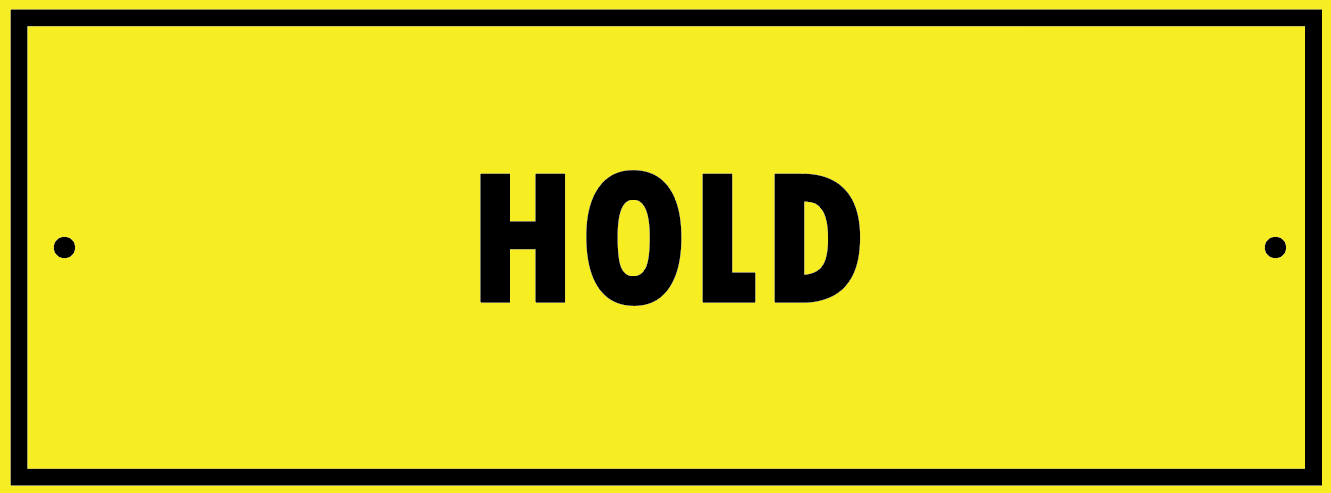 Hold Tag