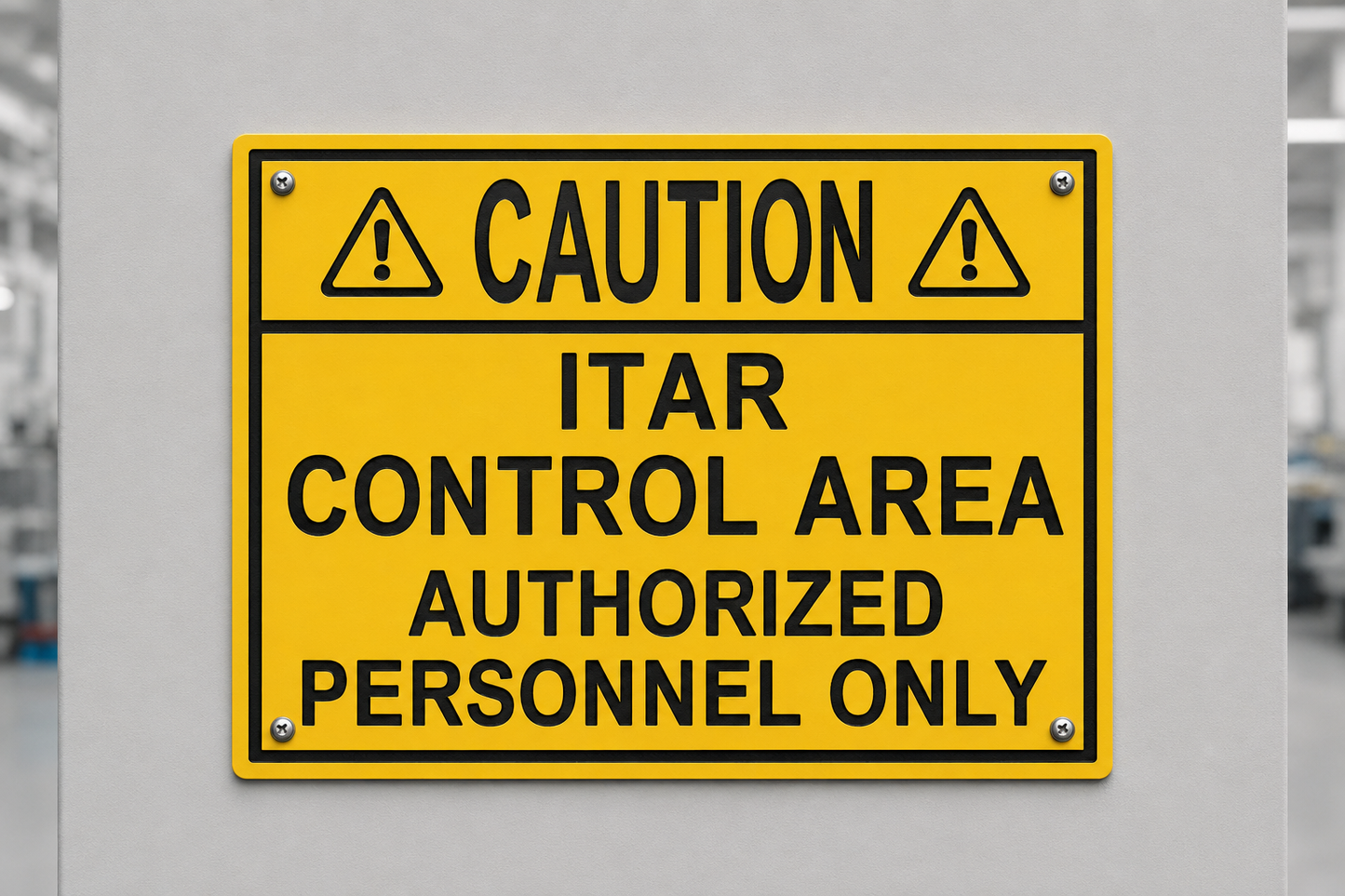 ITAR Control Area