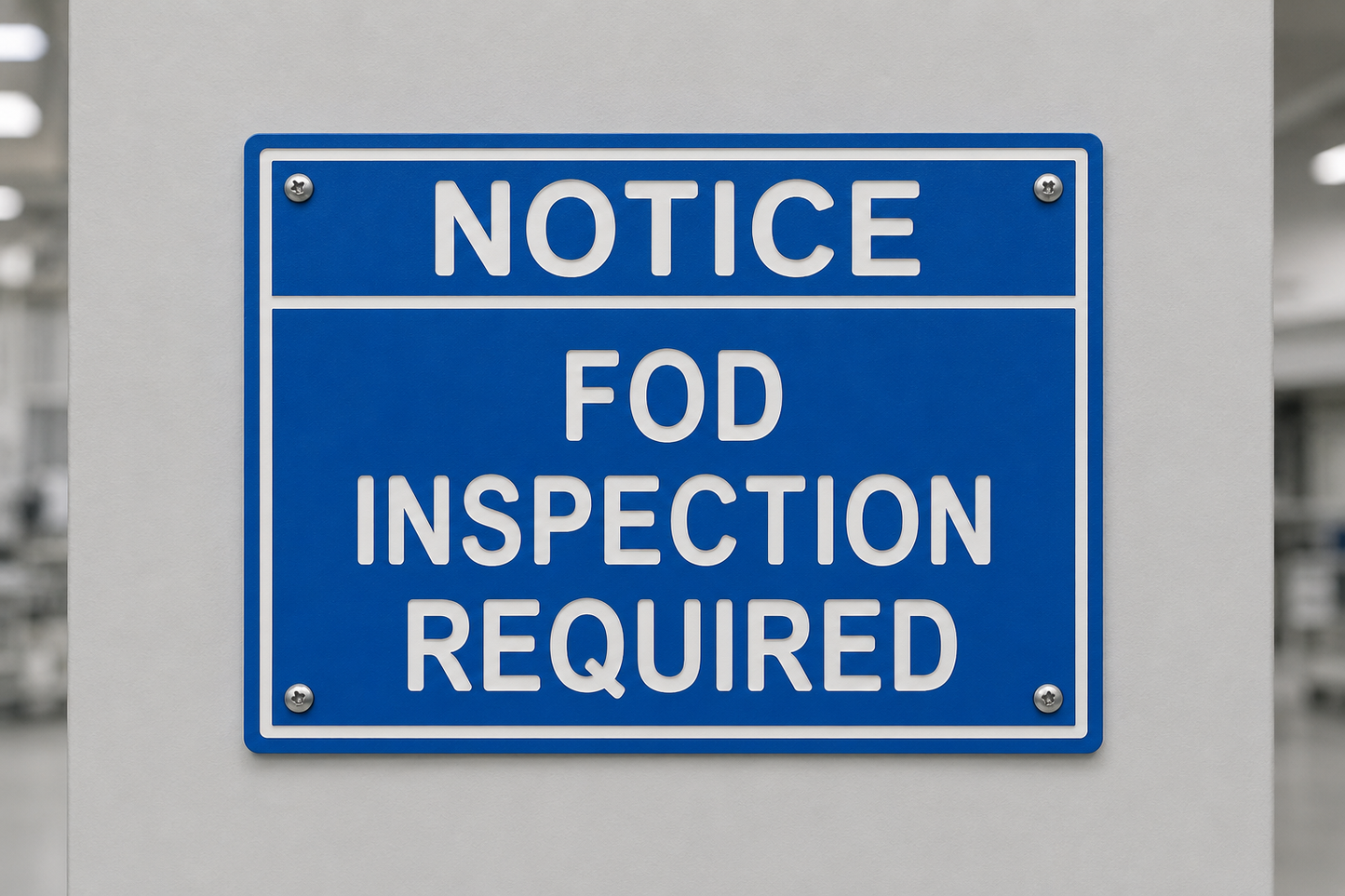 FOD Inspection Required