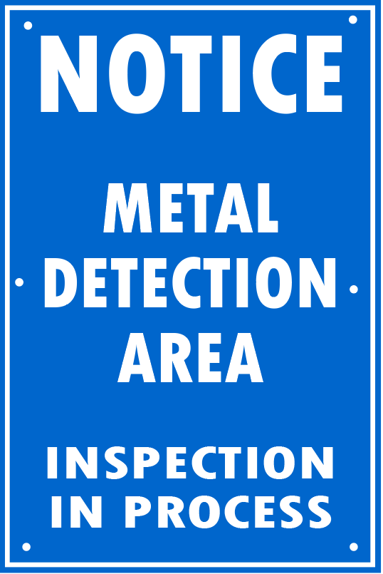 METAL DETECTION AREA