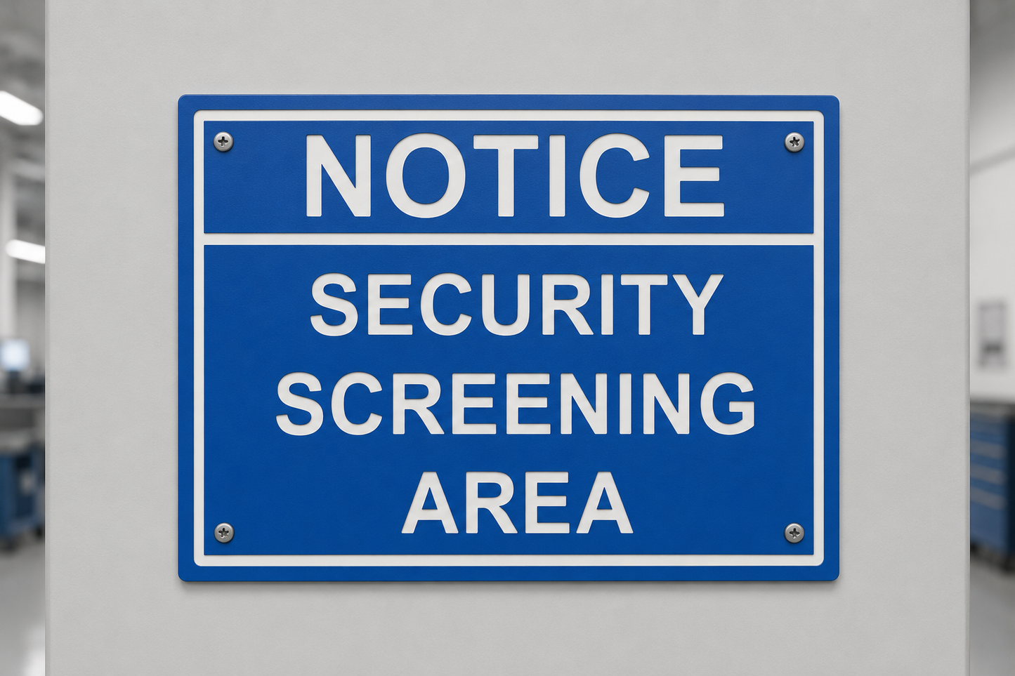 Security Screening Area