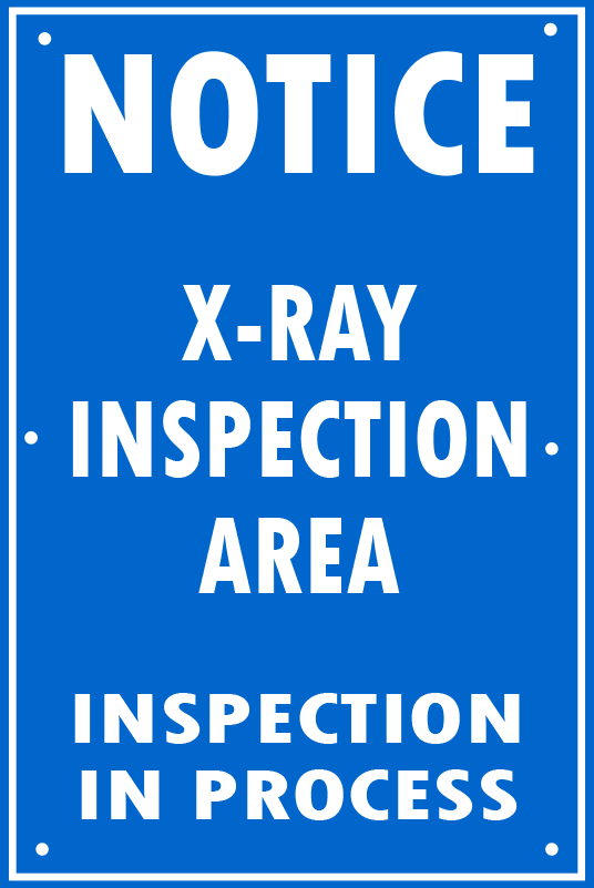 X-RAY INSPECTION AREA
