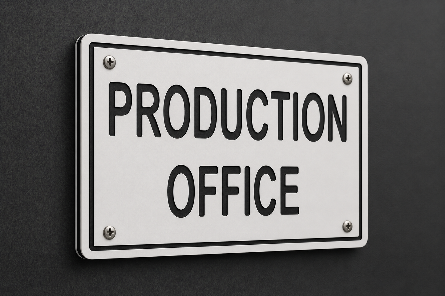 Production Office, 6 x 8
