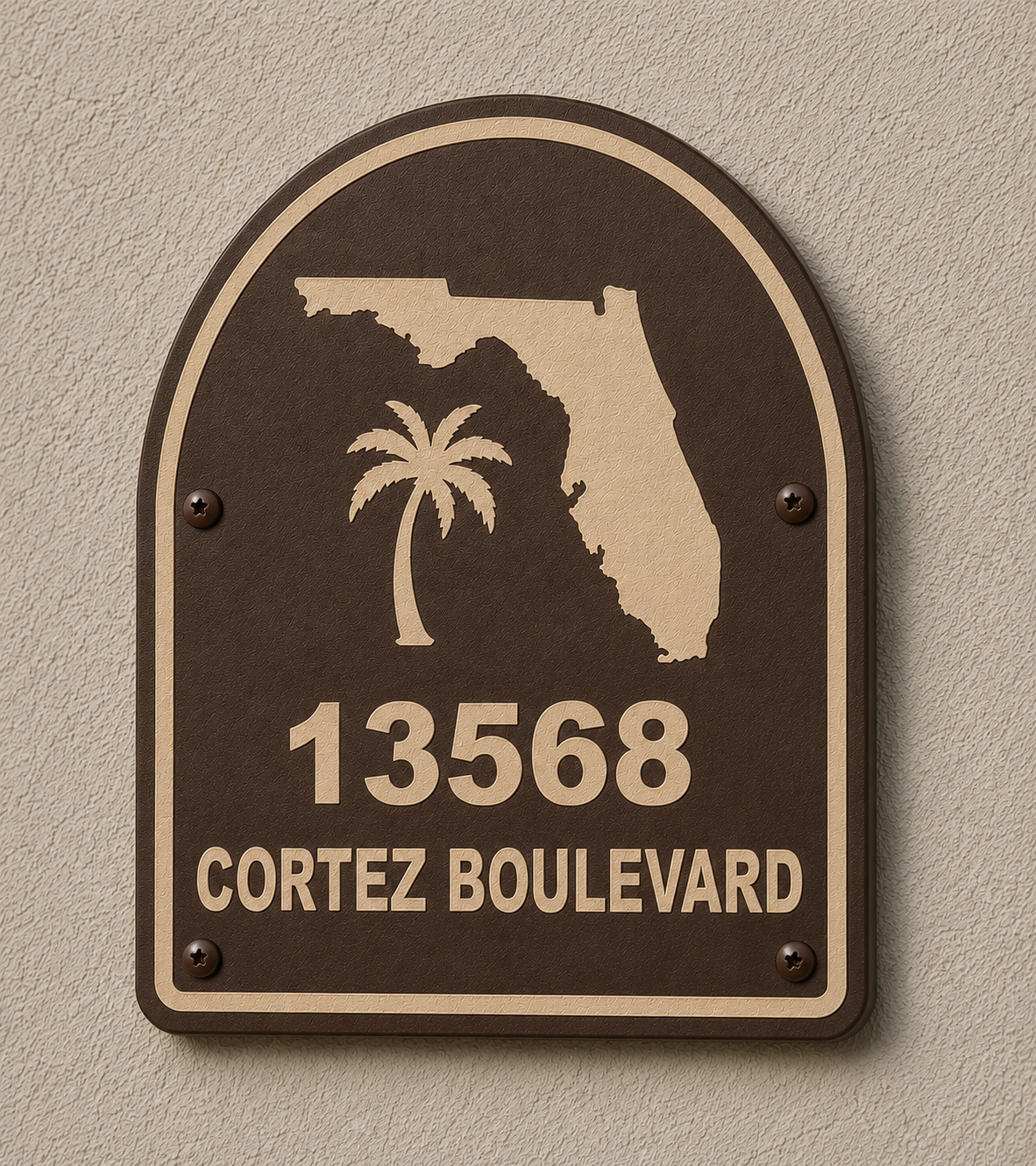 Specialty Address Sign - Florida