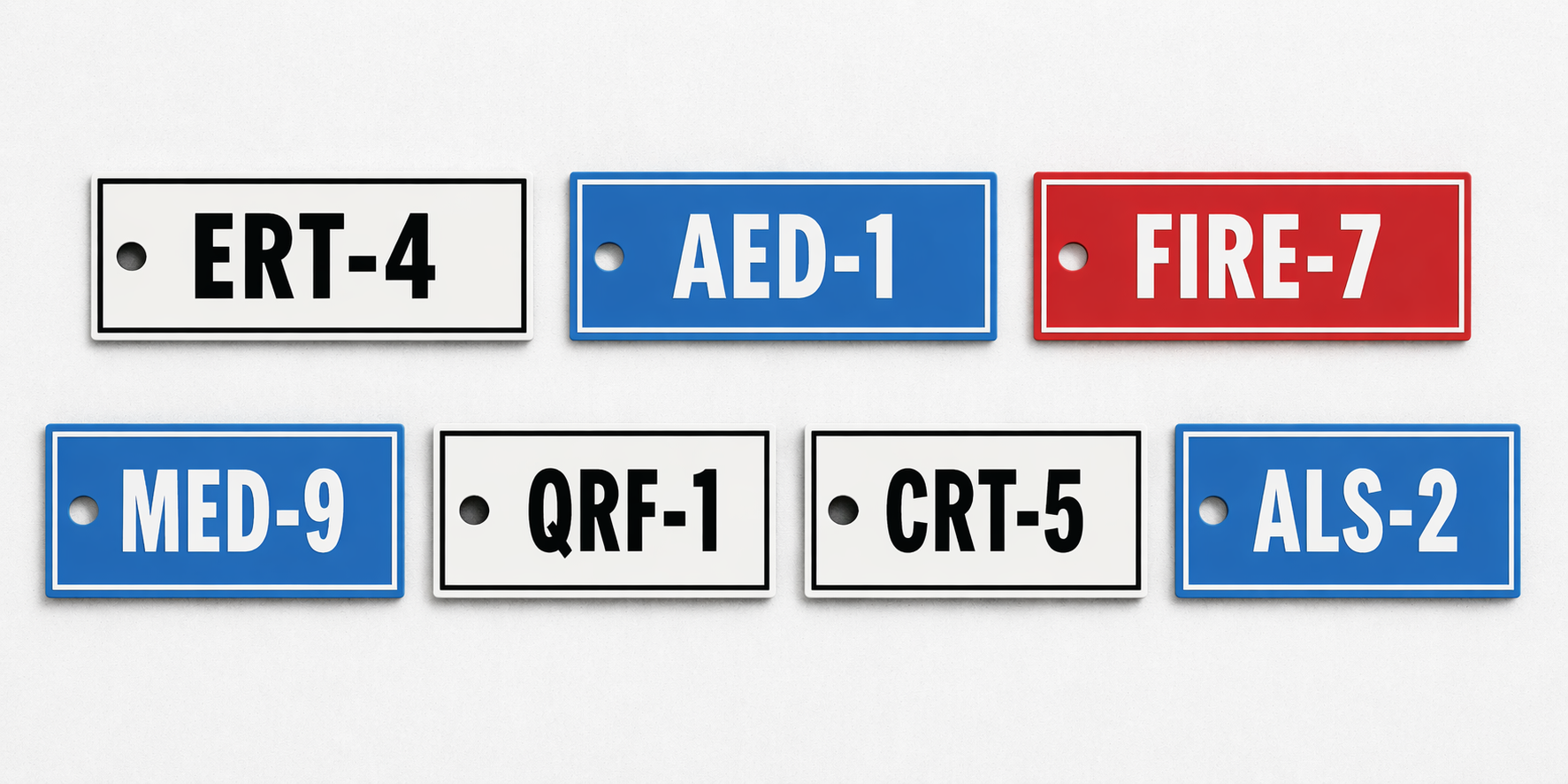 Alpha-Numeric Tags – Nature Coast Safety