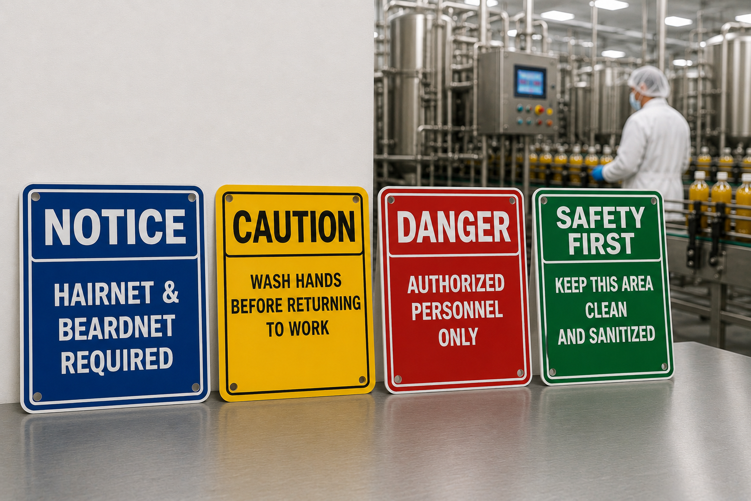 Food & Beverage - Ready to Ship Signs