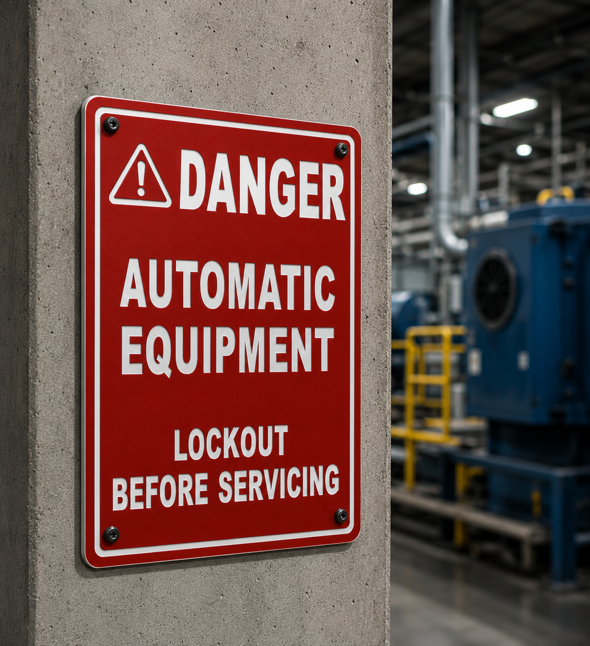 General Manufacturing - Ready to Ship Signs