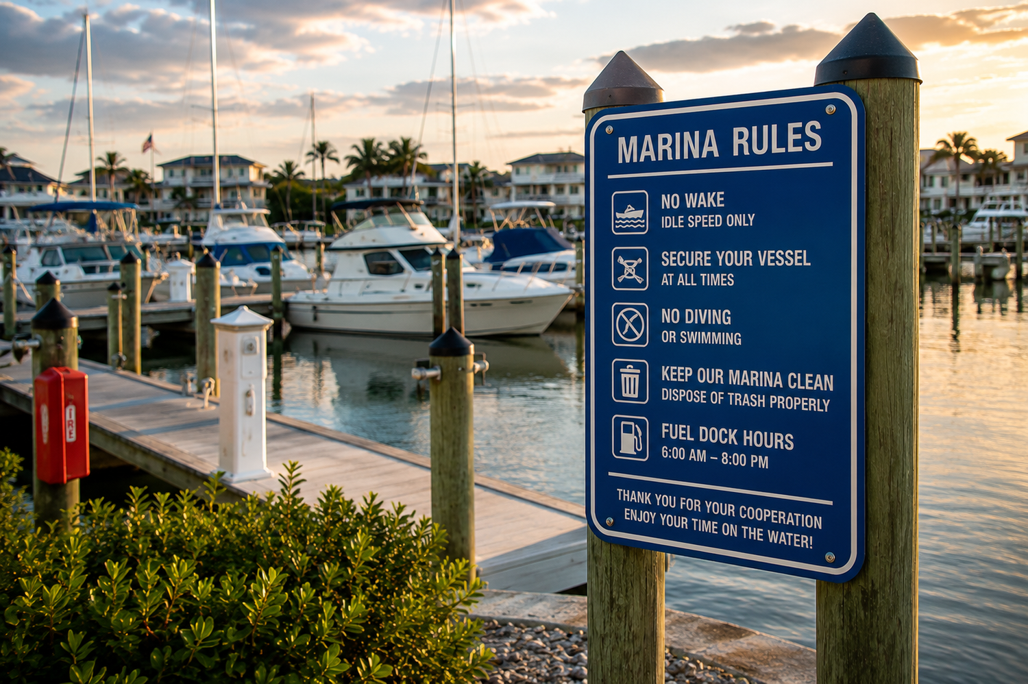 Marina Rules & Information