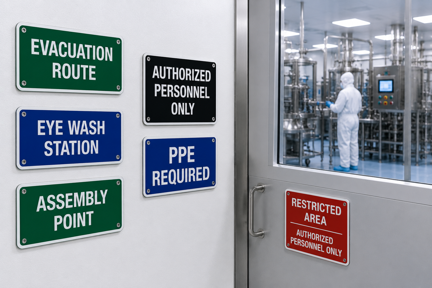 Pharmaceutical & CDMO - Ready to Ship Signs