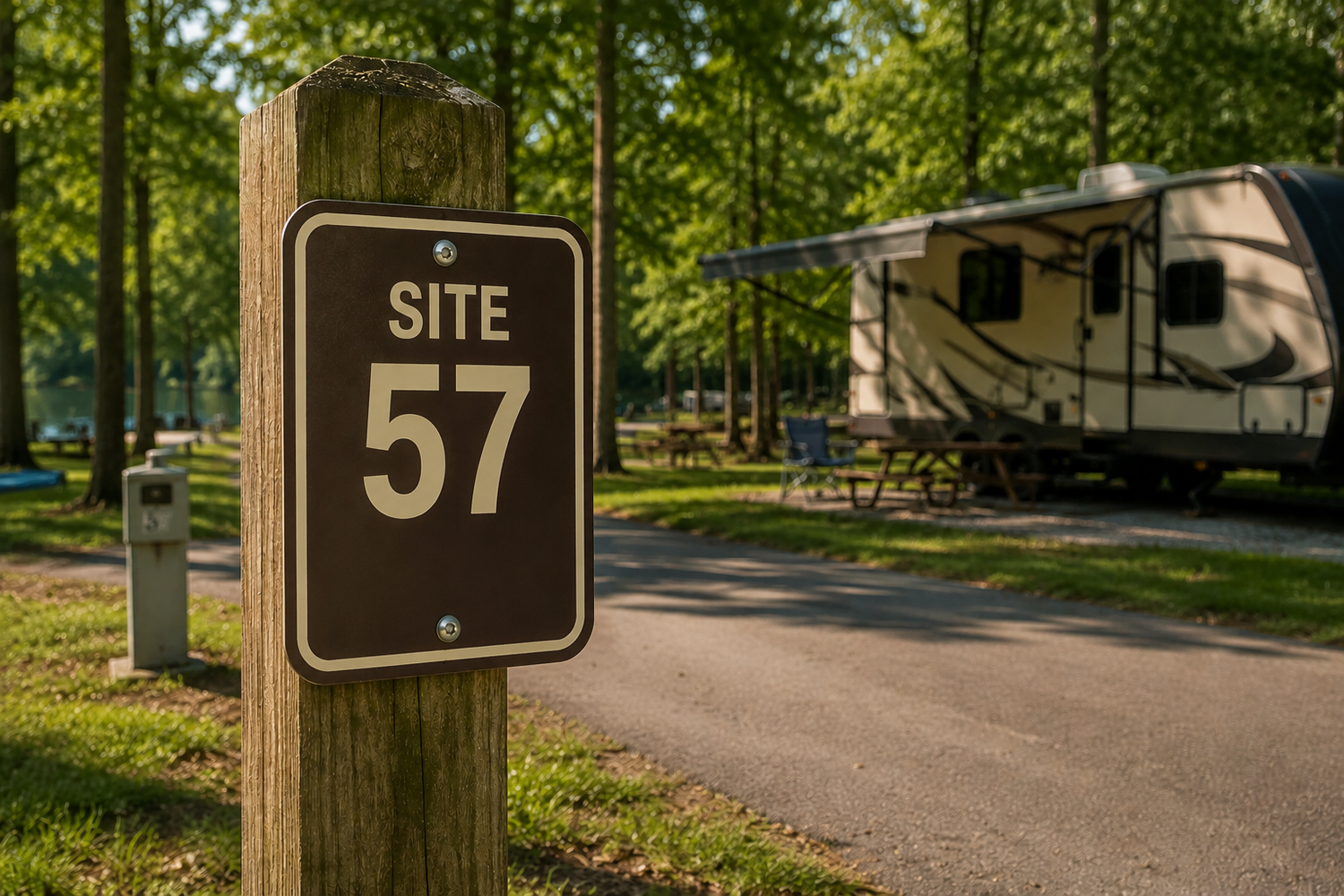 RV Park Site Identification