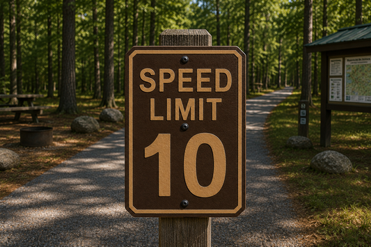 10 MPH Speed Limit Sign