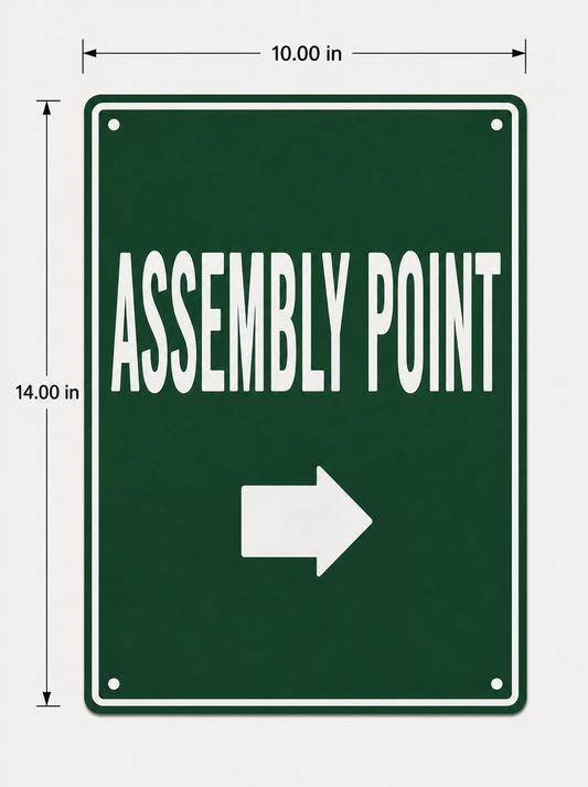 Custom Engraved ANSI Safety and Egress Signs