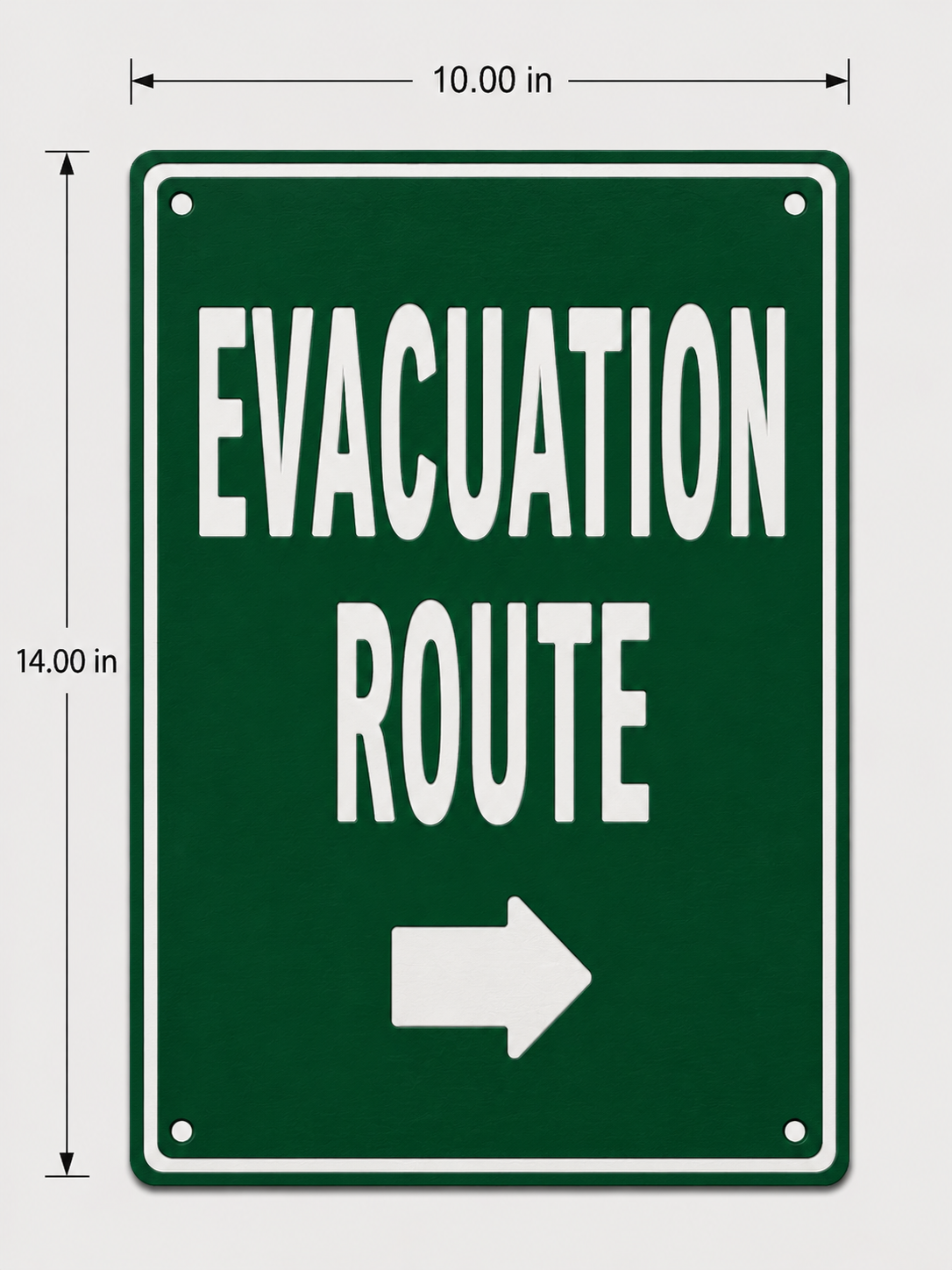 Custom Engraved ANSI Safety and Egress Signs