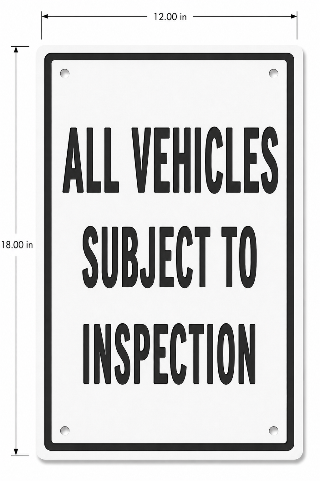 Custom Engraved HDPE General Signage