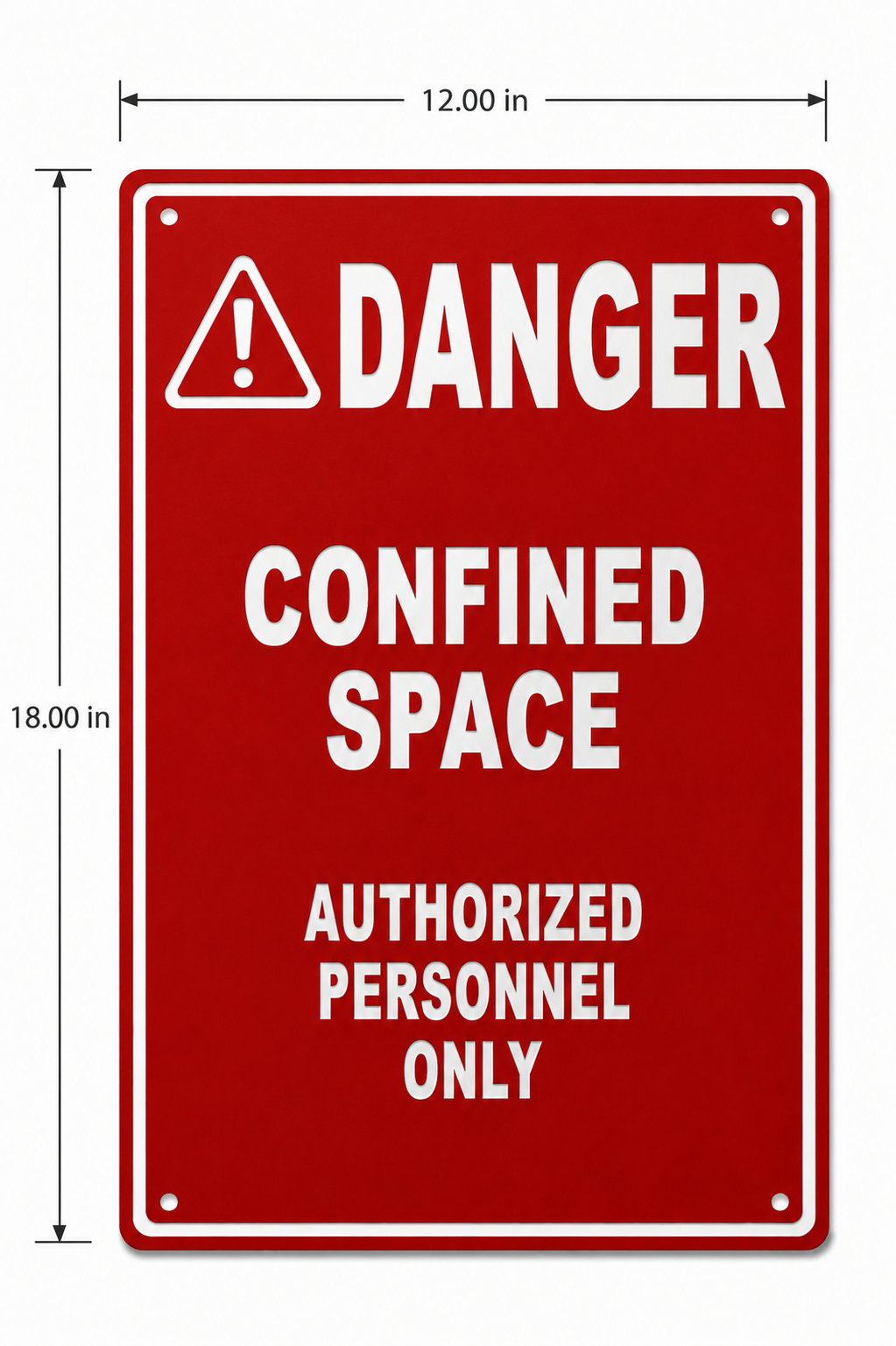 Custom Engraved ANSI Danger Signs