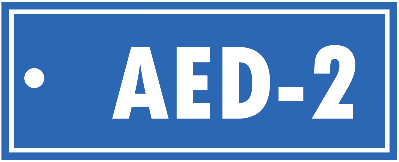 ALPHA-NUMERIC AED TAG