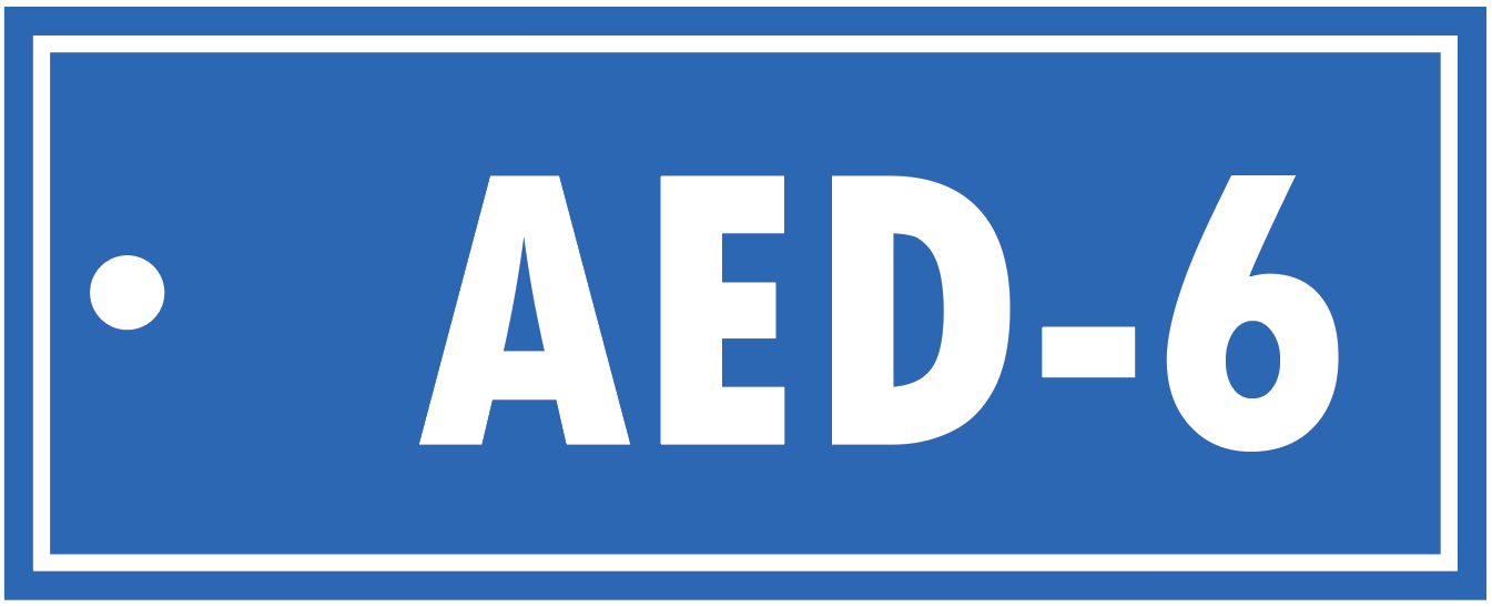 ALPHA-NUMERIC AED TAG