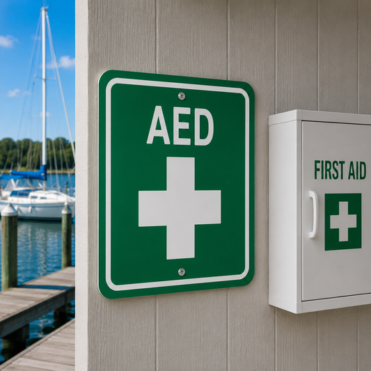 AED Sign 10 x 10