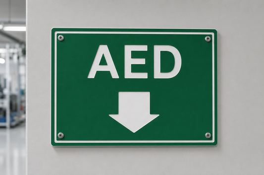 AED Below