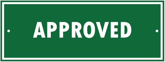 APPROVED TAG