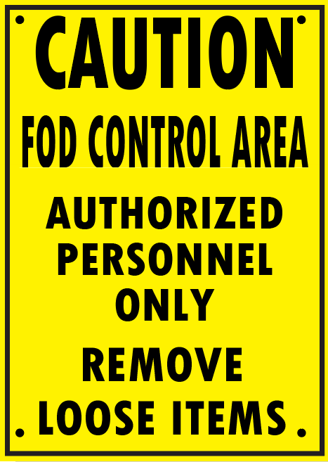FOD CONTROL AREA
