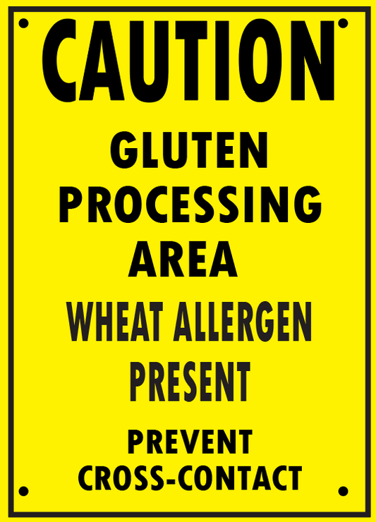 GLUTEN PROCESSING AREA