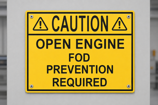 Open Engine FOD Prevention