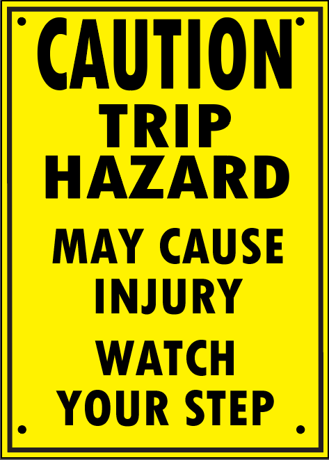 TRIP HAZARD