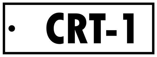 ALPHA-NUMERIC CRT TAG