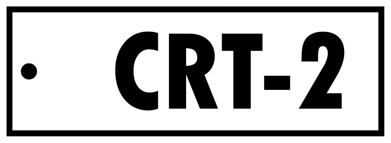 ALPHA-NUMERIC CRT TAG