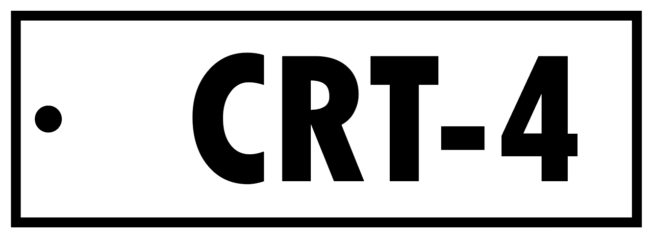 ALPHA-NUMERIC CRT TAG