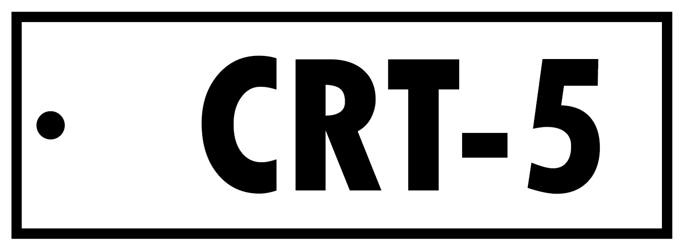 ALPHA-NUMERIC CRT TAG