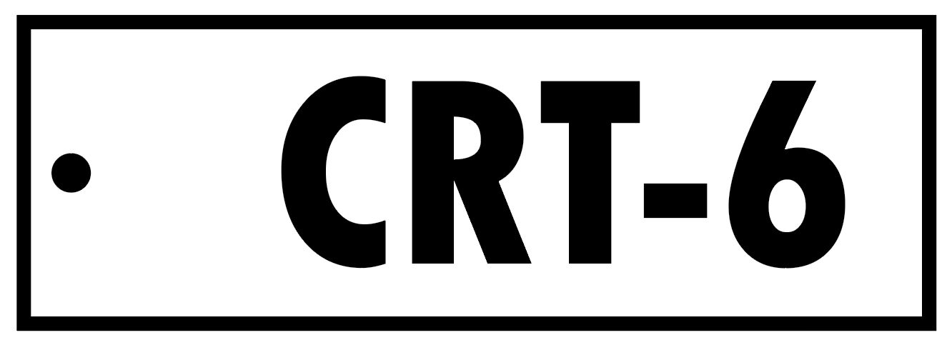 ALPHA-NUMERIC CRT TAG
