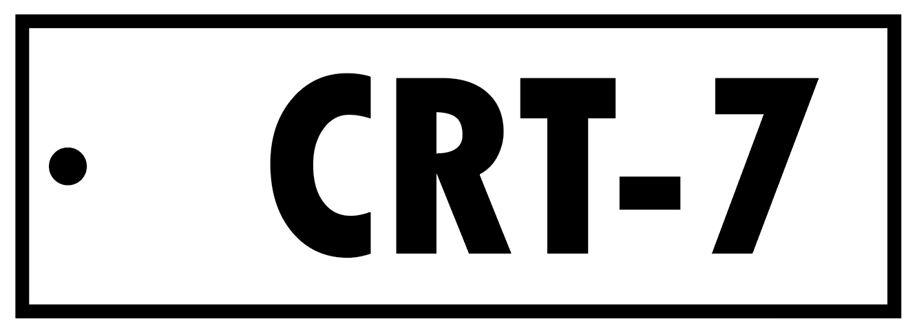 ALPHA-NUMERIC CRT TAG