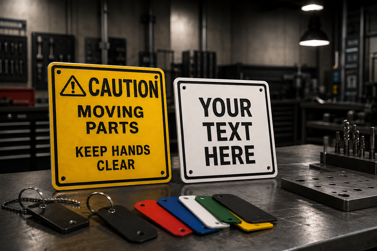 Custom Engraved HDPE Signage – Nature Coast Safety
