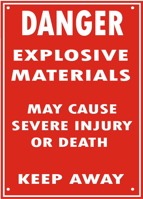 EXPLOSIVE MATERIALS