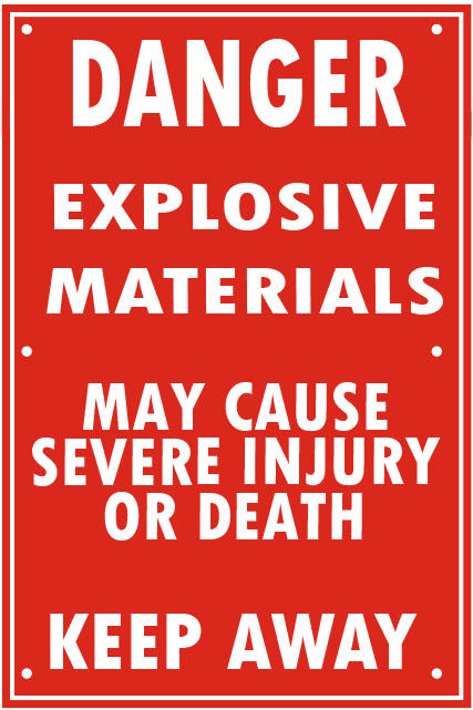 EXPLOSIVE MATERIALS