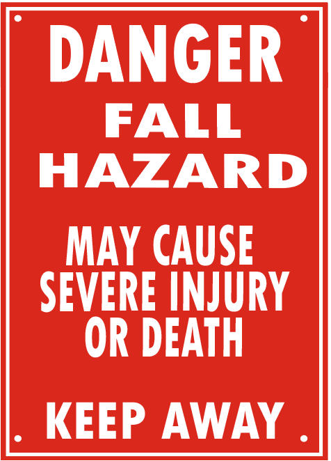 FALL HAZARD