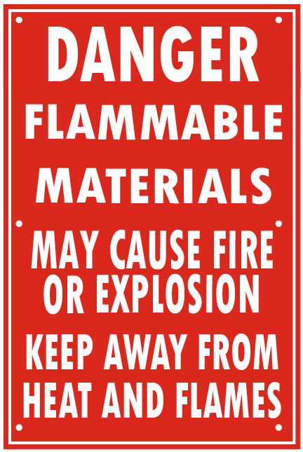 FLAMMABLE MATERIALS