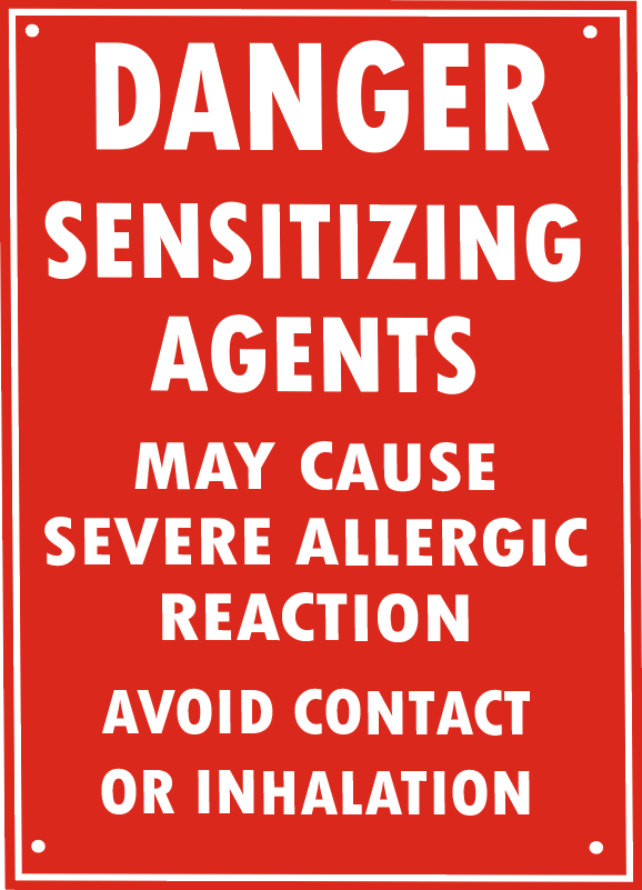 SENSITIZING AGENTS – Nature Coast Safety