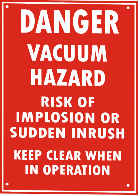 VACUUM HAZARD