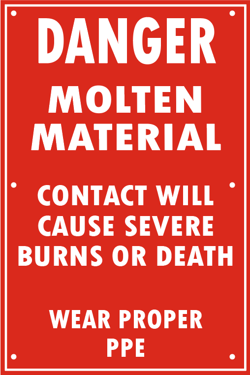 MOLTEN MATERIAL