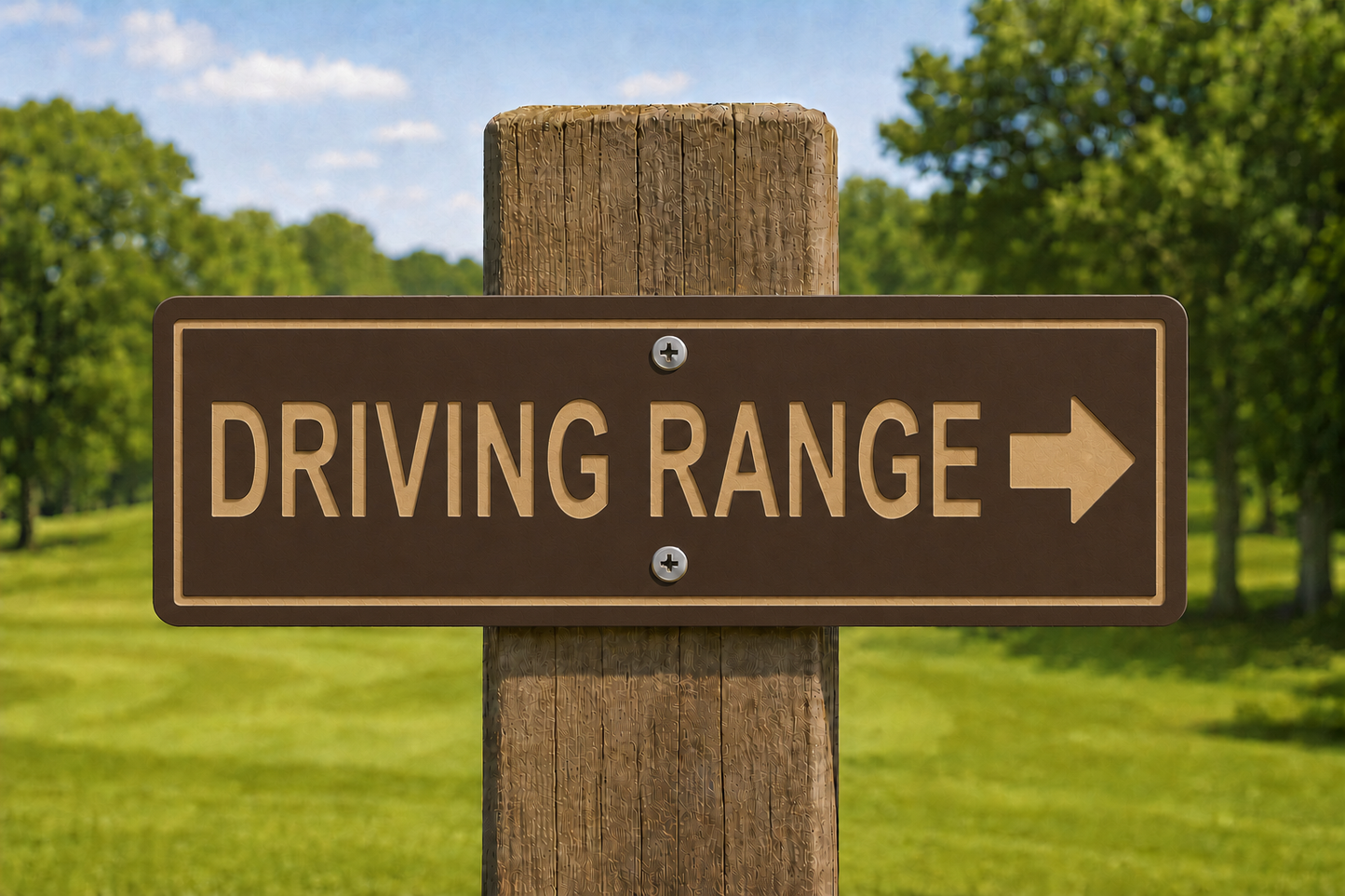 Driving Range Directional, 5 x 16