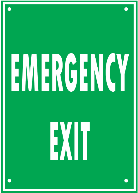 EMERGENCY EXIT