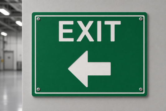 Exit, Left Arrow
