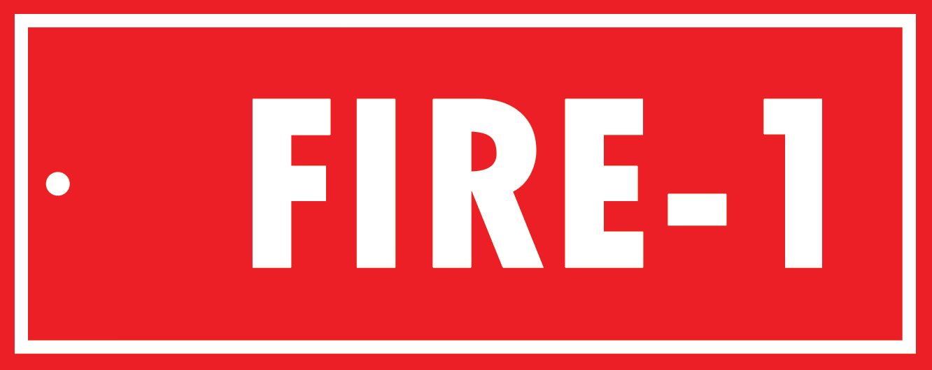 ALPHA-NUMERIC FIRE TAG